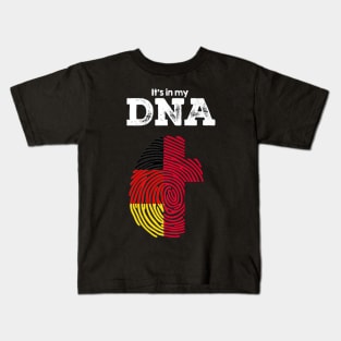 My Dna German Christianity Patriot Apparel Kids T-Shirt